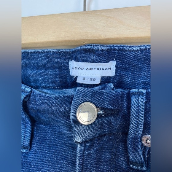 Good American GOOD WAIST SKINNY‎ JEANS blue867 - Picture 11 of 16